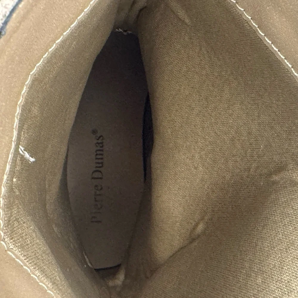Pierre Dumas brown boots with glitter embellishments size 7 - Picture 6 of 6